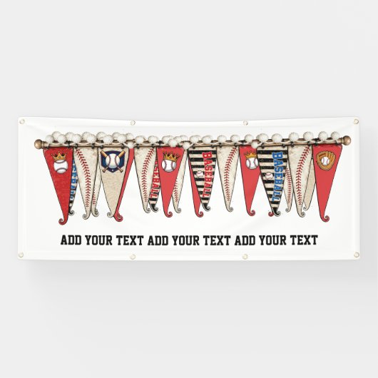 BASEBALL BANNER (Horizontal)