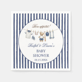 Baseball-Bär-Baby-Party  Serviette