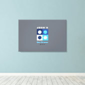 BASEBALL Bar Bat Mitzvah Sign in Board Leinwanddruck (Insitu (Holzboden))