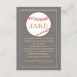 Baseball Bar Mitzvah Einladung, Bar Mitzvah Einladung<br><div class="desc">Baseball Bar Mitzvah Invitation,  Eine einzigartige personalisierbare Sport Bar Mitzvah Einladung,  die ein modernes und klassisches Aussehen hat.</div>