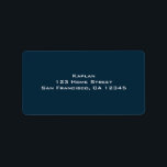 Baseball Bar Mitzvah Rücksendeadresse Adressaufkleber<br><div class="desc">.</div>