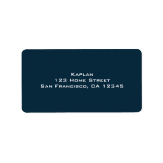 Baseball Bar Mitzvah Rücksendeadresse Adressaufkleber