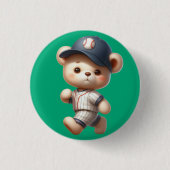 Baseball Bären 1 Button (Vorderseite)