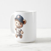 Baseball Bären 1 Kaffeetasse (Vorderseite Links)