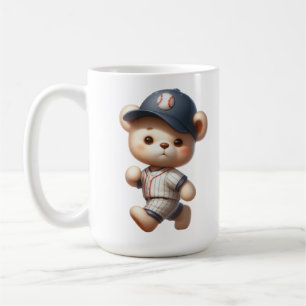 Baseball Bären 1 Kaffeetasse