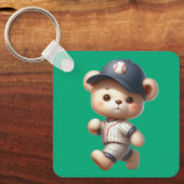Baseball Bären 1 Schlüsselanhänger (Vorderseite)