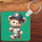 Baseball Bären 1 Schlüsselanhänger (Rückseite)