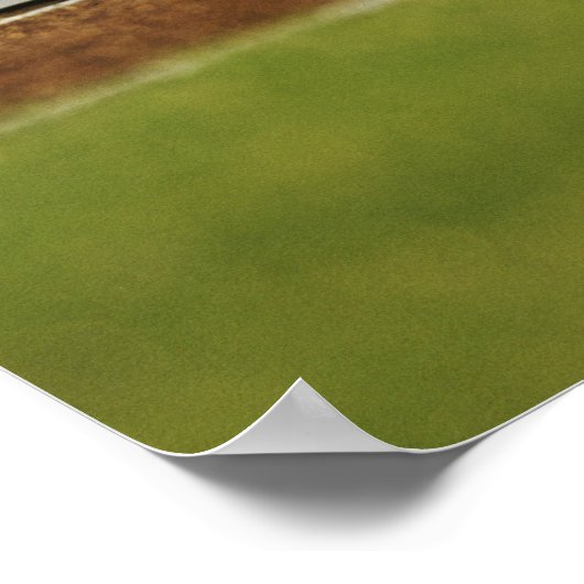 Baseball base poster (Ecke)