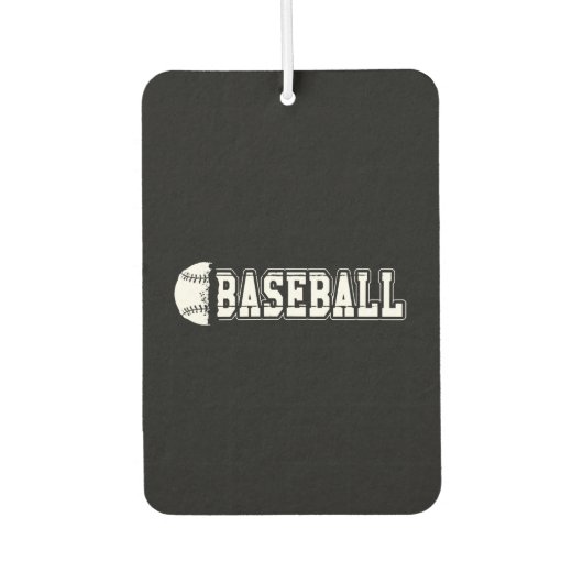 Baseball - Baseball Autolufterfrischer (Vorderseite)