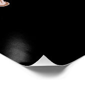 Baseball Baseball-Baseball-Spieler Funny Baseball Poster (Ecke)