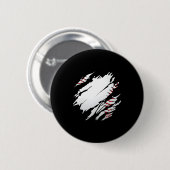 Baseball Baseball Design Button (Vorne & Hinten)