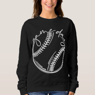 Baseball-Baseball-Leben Sweatshirt