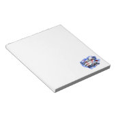 Baseball-Baseball-Mama Notizblock (angewinkelt)