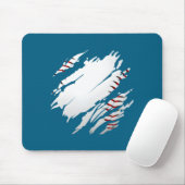 Baseball Baseball Mousepad (Mit Mouse)