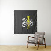 Baseball - Baseball wird größer Wandteppich (Beispiel (Horizontal))