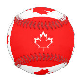 Baseball-Baseballs, kanadische Fahne, Kanada/Baseb Baseball (Rückseite)