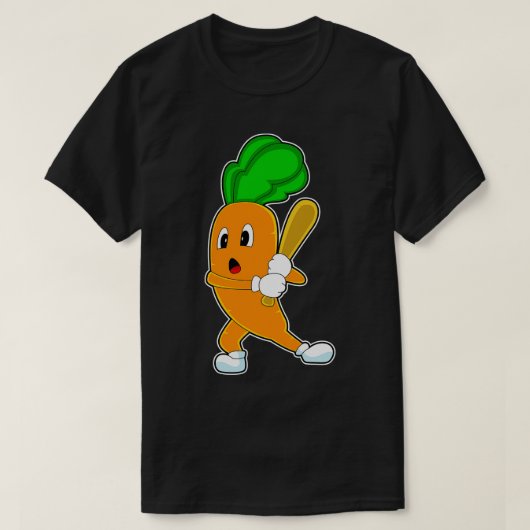 Baseball-Baseballschläger T-Shirt (Design vorne)