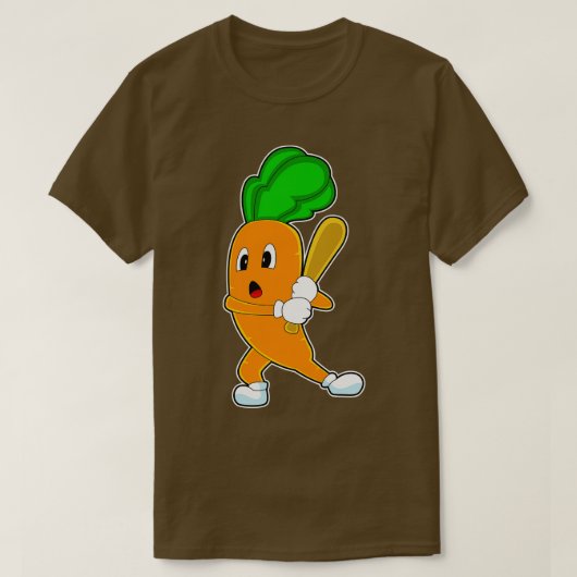 Baseball-Baseballschläger T-Shirt (Design vorne)