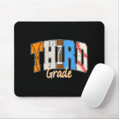 Baseball Basketball zurück zur dritten Schule Mousepad (Mit Mouse)