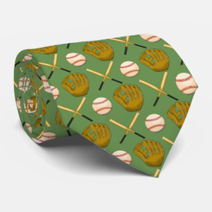 Baseball & Bat-Krawatte Krawatte