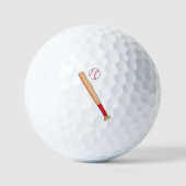 Baseball-Bat mit Ball (Vorderseite)