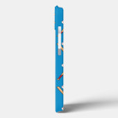Baseball-Bat mit Kugelmuster Case-Mate iPhone Hülle (Rückseite / Links)