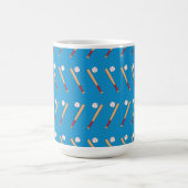 Baseball-Bat mit Kugelmuster Kaffeetasse (Mittel)