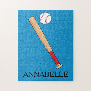 Baseball-Bat mit Kugelmuster Puzzle