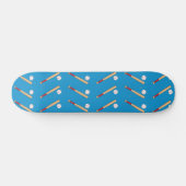 Baseball-Bat mit Kugelmuster Skateboard (Horizontal)