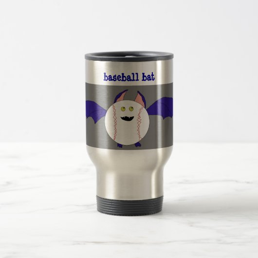Baseball-Bat-Tasse Reisebecher (Mittel)