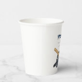 Baseball-Bat und Ball-Birthday-Papier-Cup Pappbecher (Rechts)