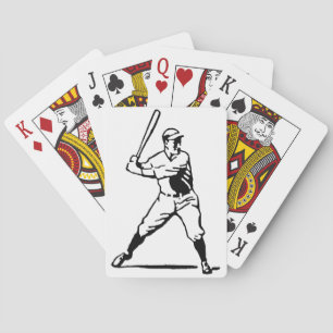 Baseball Batch Bat Player Spielkarten