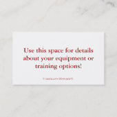 Baseball Batch Cage Sports Loyalty Punch Card Treuekarte (Rückseite)