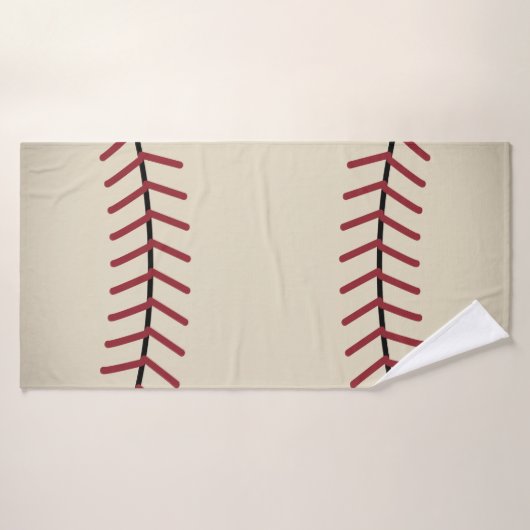 Baseball Bath Towel Badehandtuch (Badehandtuch)