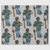 Baseball Batter Geschenkpapier (Flach)