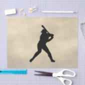Baseball Batter hoch Seidenpapier (Handwerk)