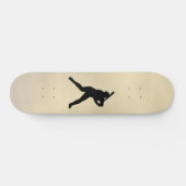 Baseball Batter hoch Skateboard (Horizontal)