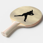 Baseball Batter hoch Tischtennis Schläger (Vorderseite)