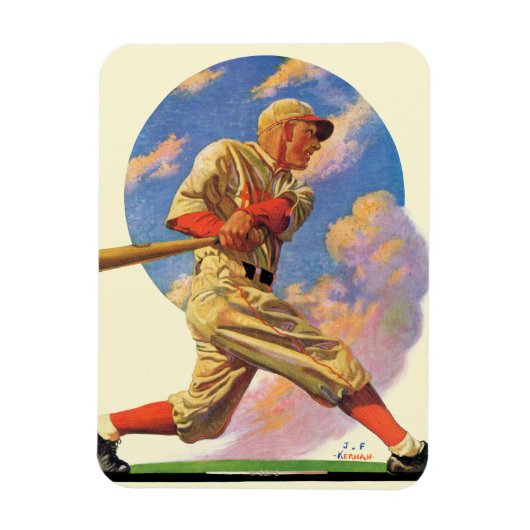 Baseball Batter Magnet (Vertikal)