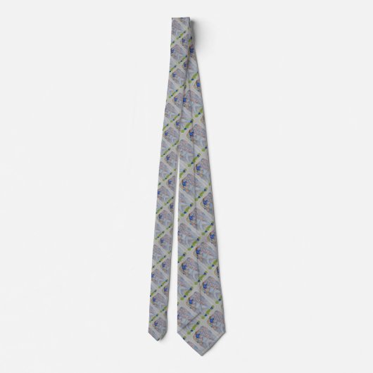 BASEBALL BATTER NECK TIE KRAWATTE (Rückseite)