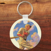 Baseball Batter Schlüsselanhänger (Vorderseite)