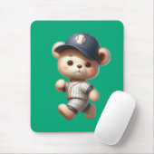 Baseball Bears 1 Mousepad (Mit Mouse)