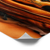 Baseball Beauty Poster (Ecke)