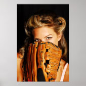Baseball Beauty Poster (Vorne)