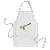 Baseball-Becken aus Holz Schürze (Vorne)