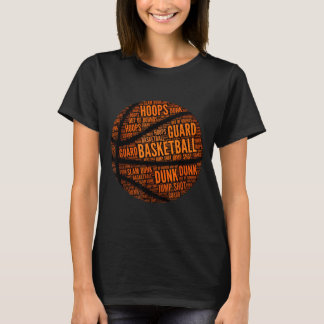 Baseball-Begriffe Motivierende Wortwolke T-Shirt