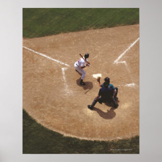 Baseball bei Zuhause Plate Poster