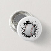 Baseball-Bekleidung - Baseball Button (Vorne & Hinten)