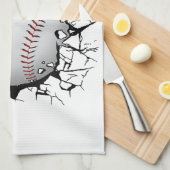 Baseball-Bekleidung - Baseball Geschirrtuch (Viertel Falte)