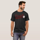 Baseball-Bekleidung Baseball Papa für s T-Shirt (Vorne ganz)